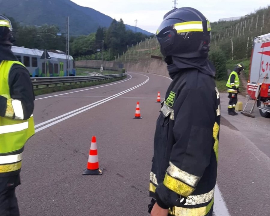 Crescino, incidente all'alba