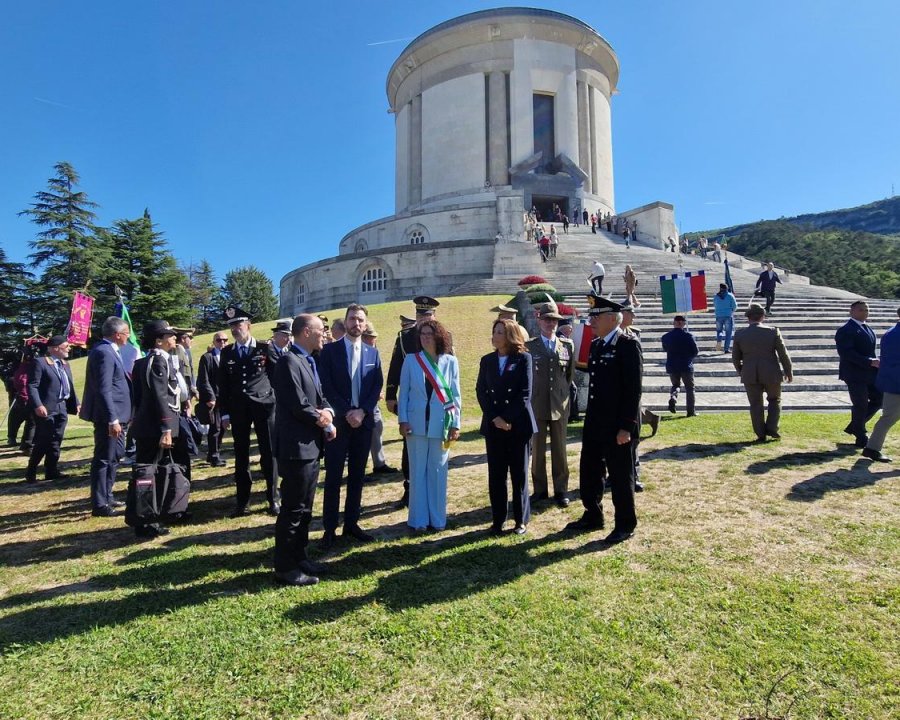 Riaperto il Sacrario militare di Castel Dante