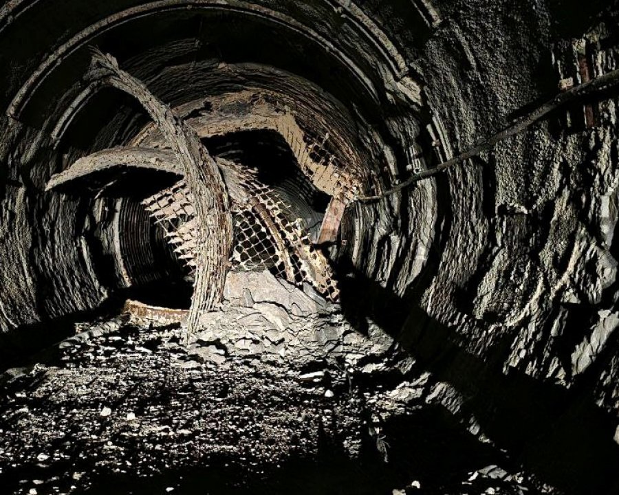 La galleria di Terres è crollata