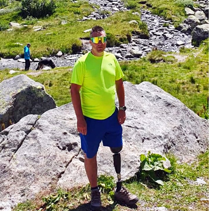 Una gamba nuova per Dimitri