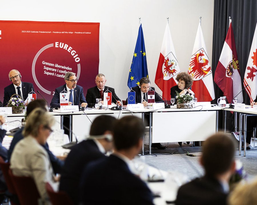 Euregio, a Salorno il 25 settembre le sedute di Giunta e Assemblea