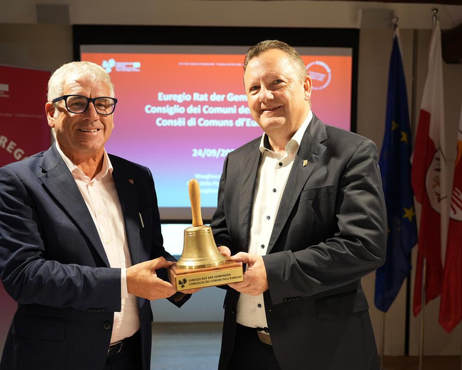 Consiglio dei Comuni Euregio, la presidenza passa al Tirolo