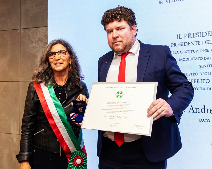 Andrey José Taffner Fraga, cavaliere