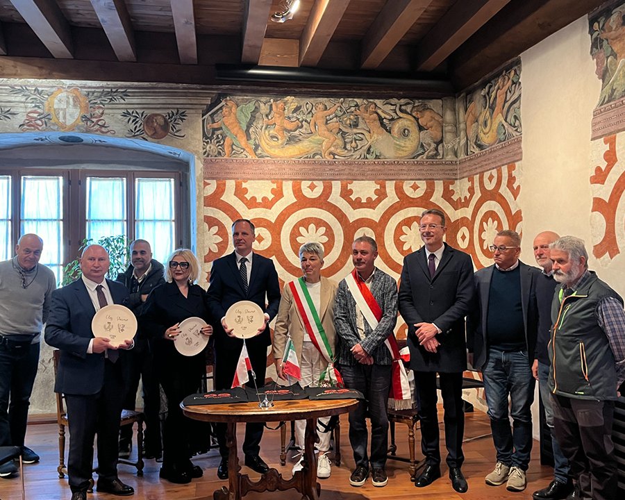 Da Slawno a Cles per consolidare un ponte di dialogo e amicizia