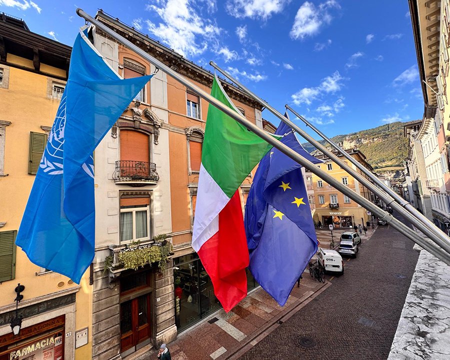 Un segno di pace da Palazzo Trentini