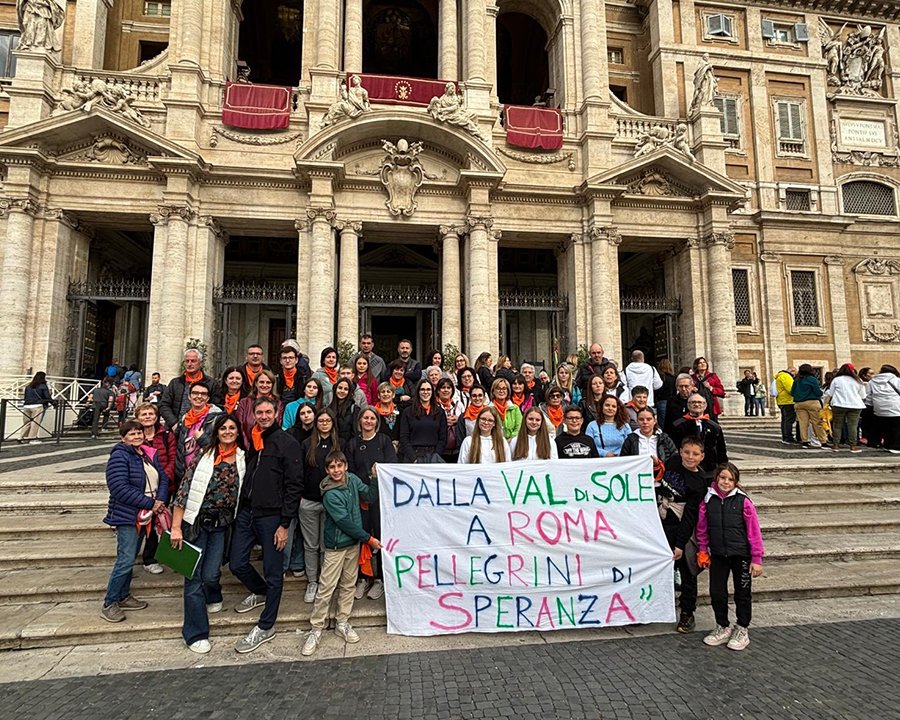 Da Caldes in pellegrinaggio a Roma