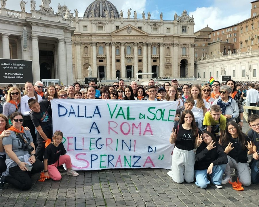 Da Caldes in pellegrinaggio a Roma