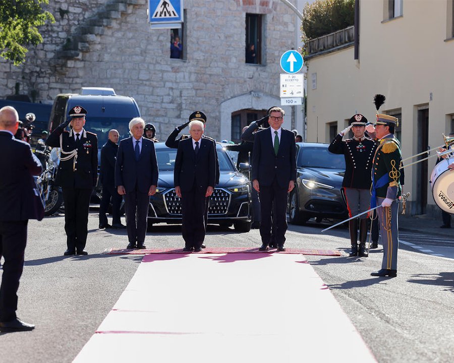 Mattarella al Castello del Buonconsiglio