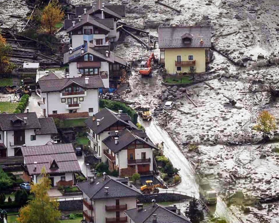 Sette anni fa, la tragedia di Vaia