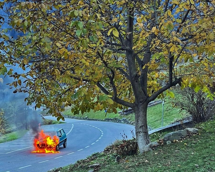 Panda a fuoco a Deggiano