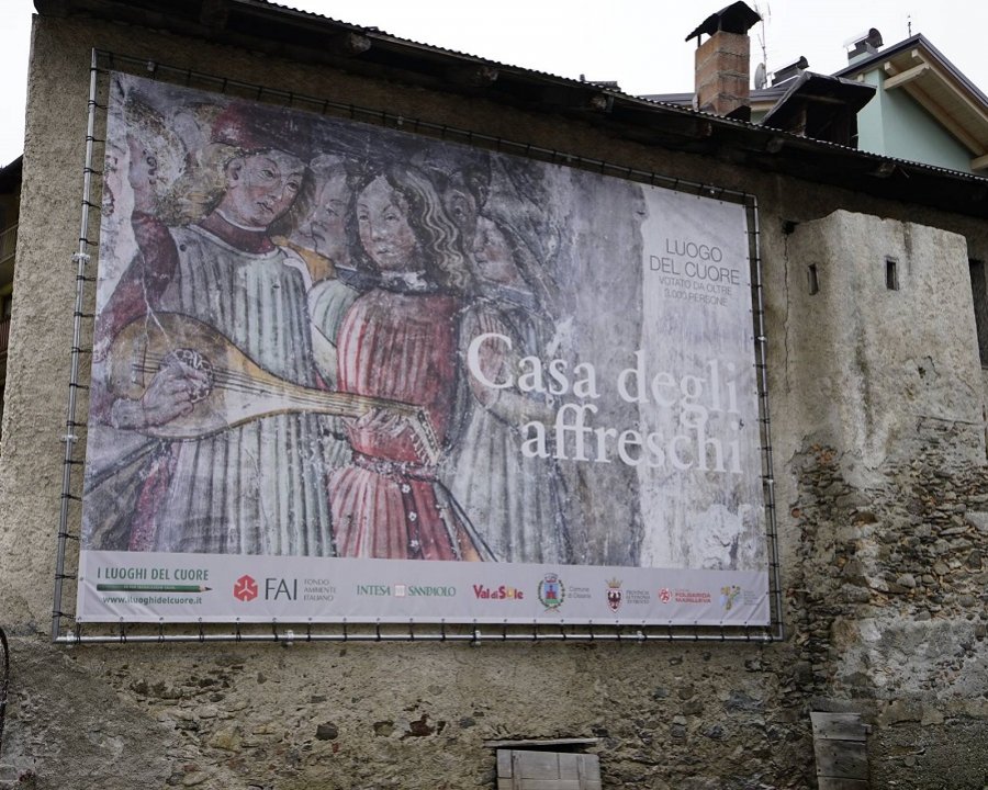 Casa degli Affreschi di Ossana, a primavera partiranno i lavori di consolidamento