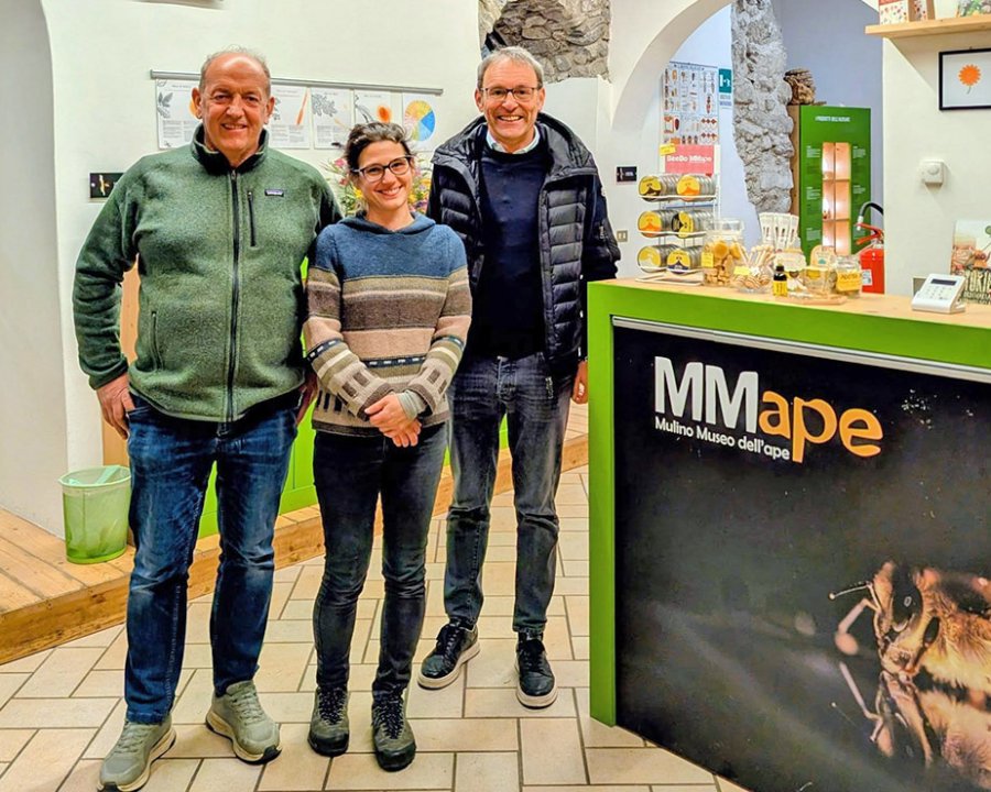Visita al Mmape di Croviana per l'assessore Failoni
