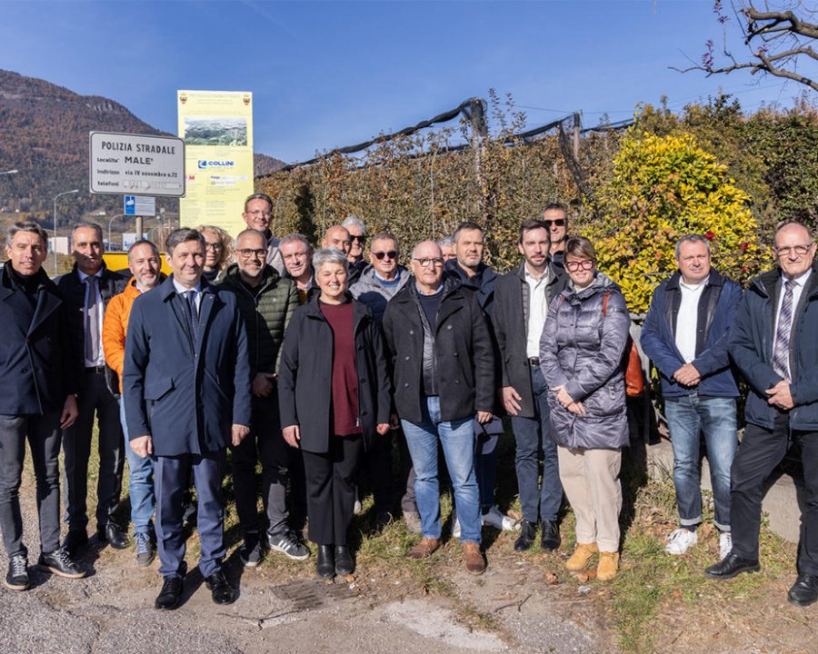 Circonvallazione di Cles, consegnati i lavori