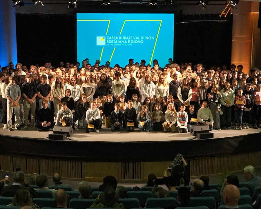 Cr Val di Non-Rotaliana e Giovo: consegnati oltre 350 premi di studio
