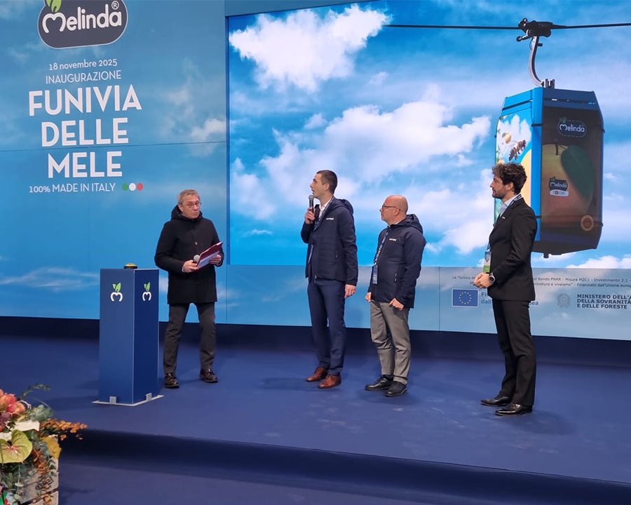 La funivia delle mele, un capolavoro tecnologico