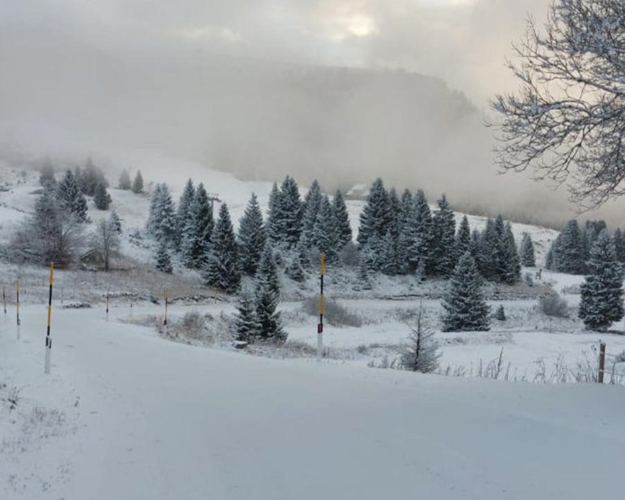 Deboli nevicate in arrivo
