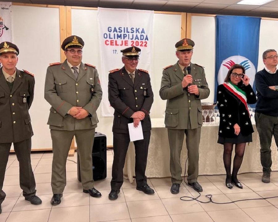 Fugatti a Malé: ‘I vigili del fuoco, l’autonomia e la forza dei giovani, un bel segnale’