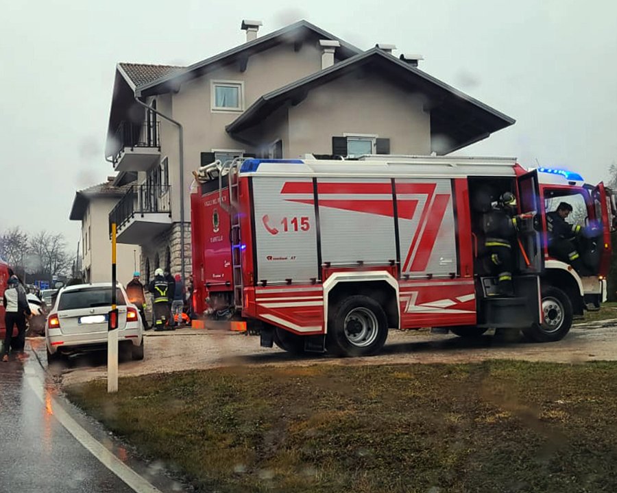 Tassullo, incidente con feriti