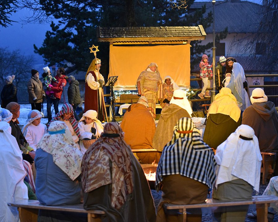 A Romeno il presepio vivente