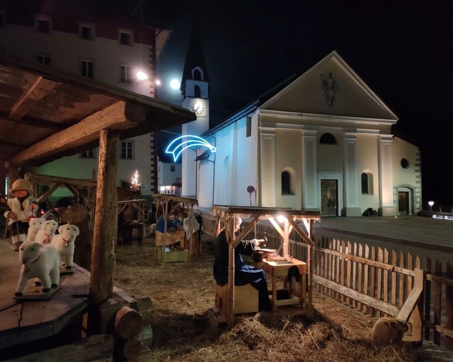 El Nos Nadal, Vermiglio inaugura il presepio in Piazza Fraviano