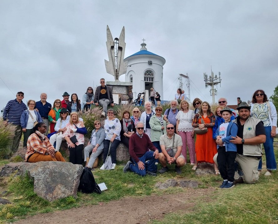 Visita alla Vergine degli alpini in Uruguay