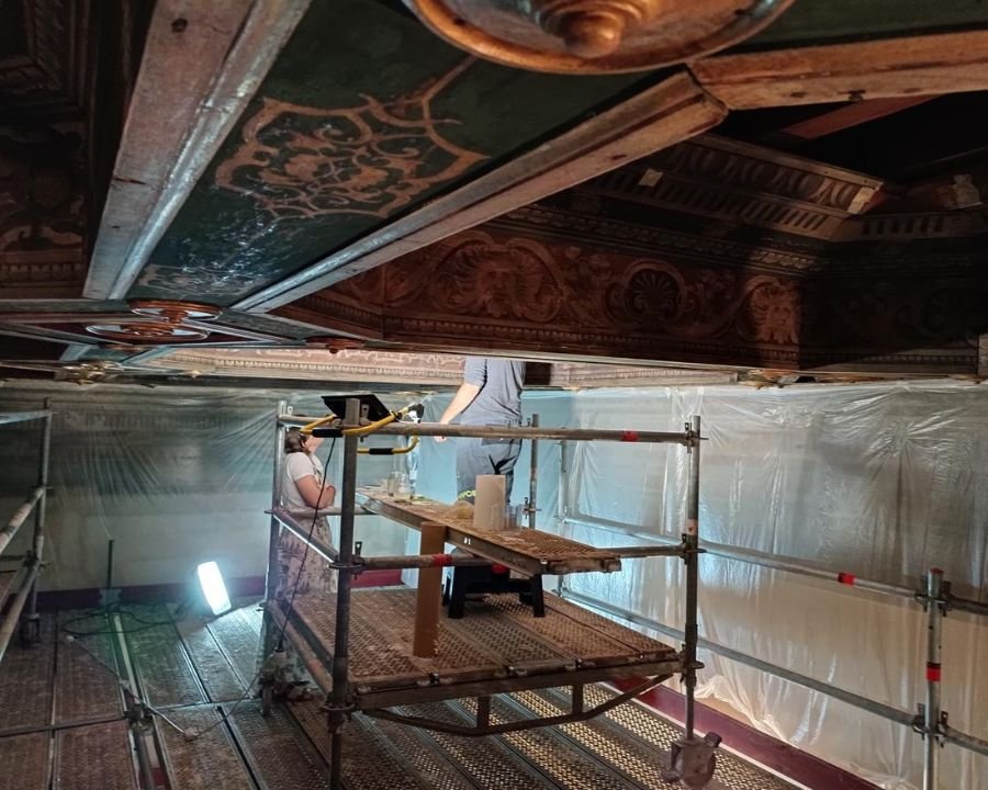 Il restauro della Libreria clesiana live sul canale Youtube del Castello del Buonconsiglio