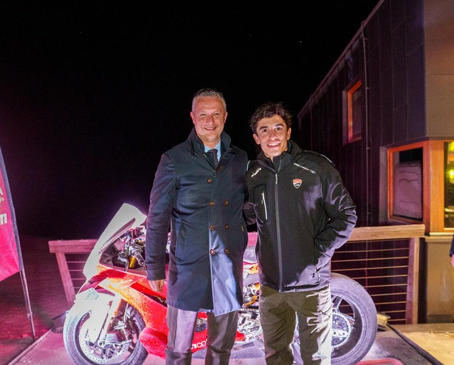 A Madonna di Campiglio la Ducati si presenta