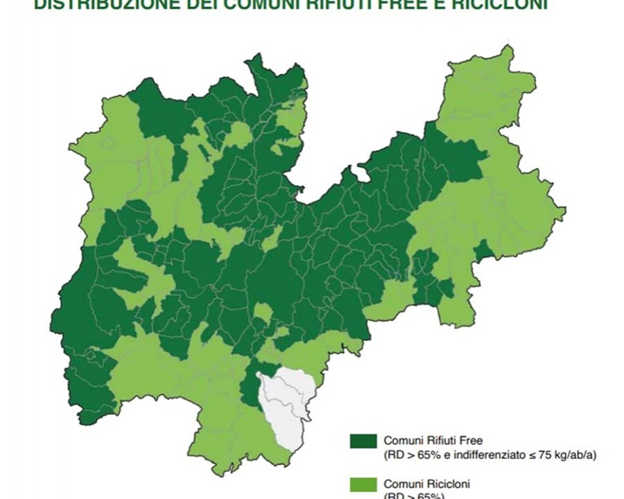 Comuni ricicloni in Trentino