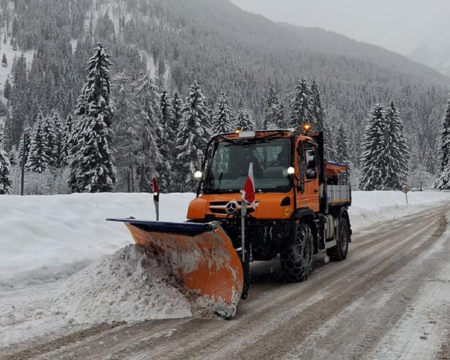 Neve, la situazione delle strade sul territorio provinciale