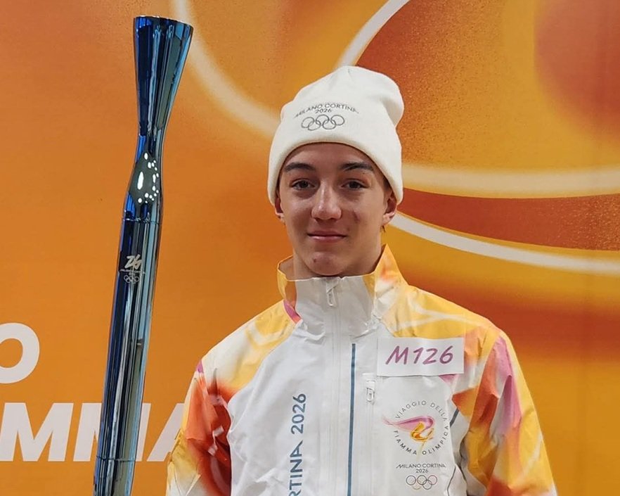 Una festa corale per la fiaccola olimpica