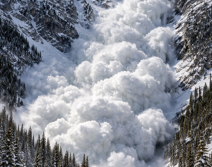 Valanga a Passo Tonale