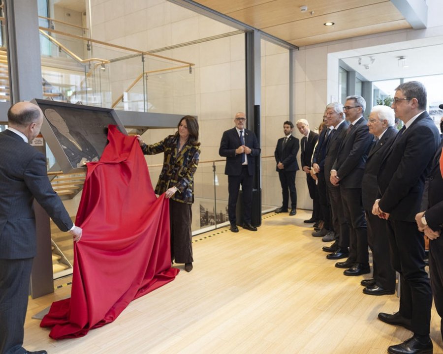 Mattarella inaugura la Buc intitolata a De Gasperi