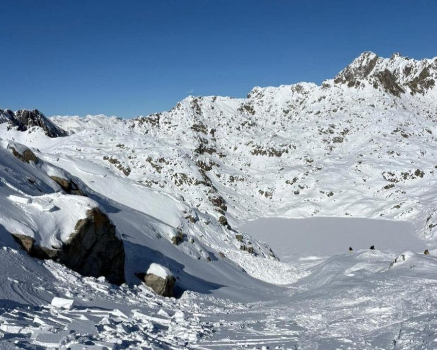 Valanga a cima Serodoli, non risultano persone coinvolte