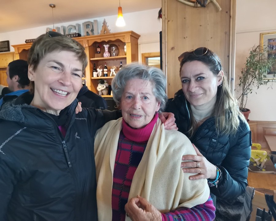 Simone Deromedis, la gioia di nonna Rita