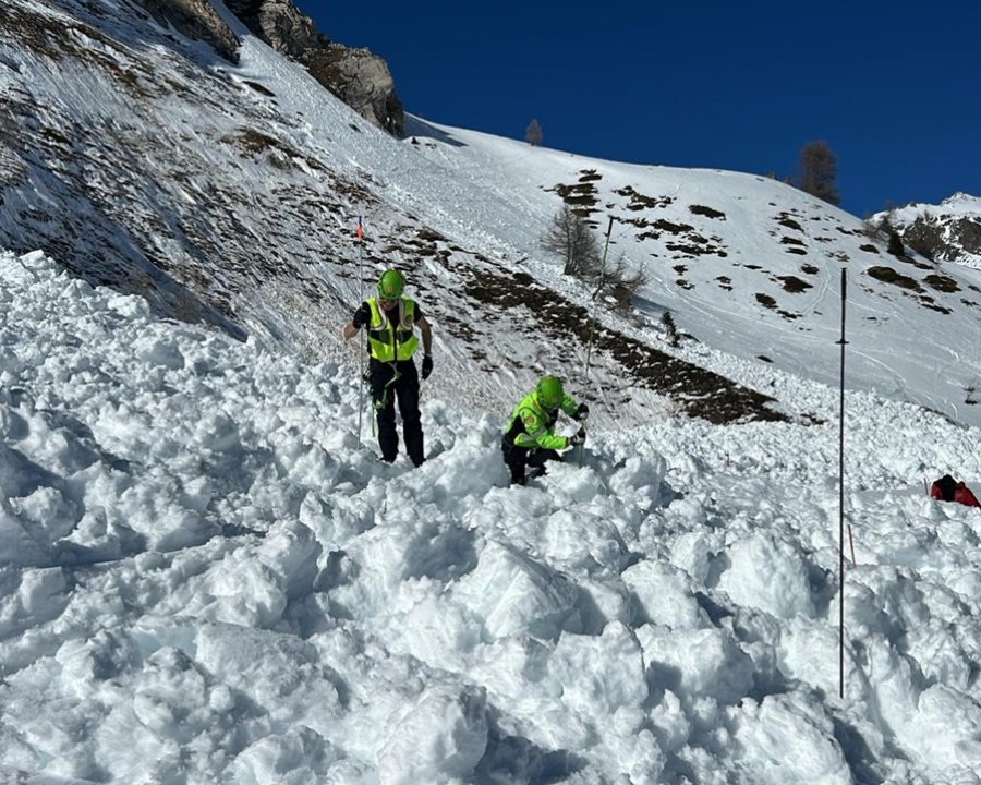 Valbiolo, bonifica di una valanga