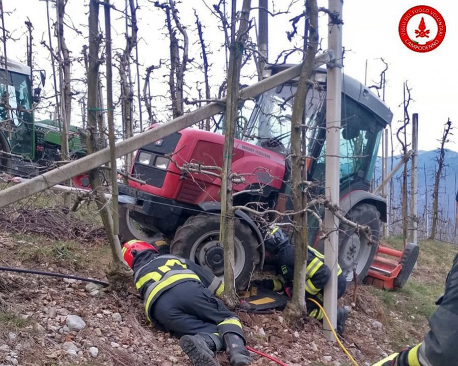 Lover, recuperato mezzo agricolo
