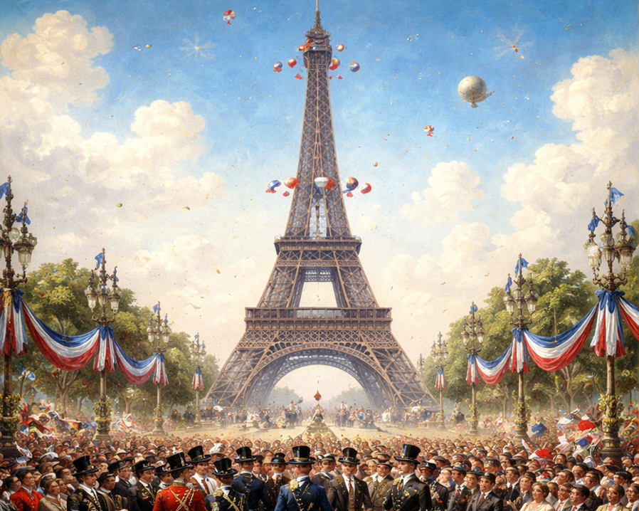 Buon compleanno, Torre Eiffel