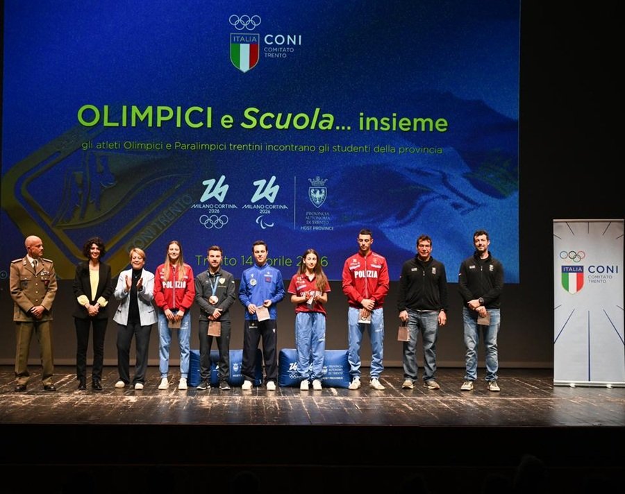 Trentini olimpici premiati dal Coni e dalla Provincia