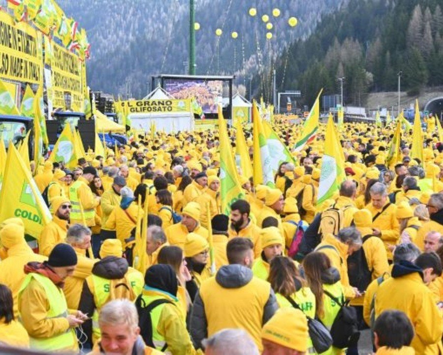 Coldiretti torna al Brennero per difendere agricoltori e consumatori