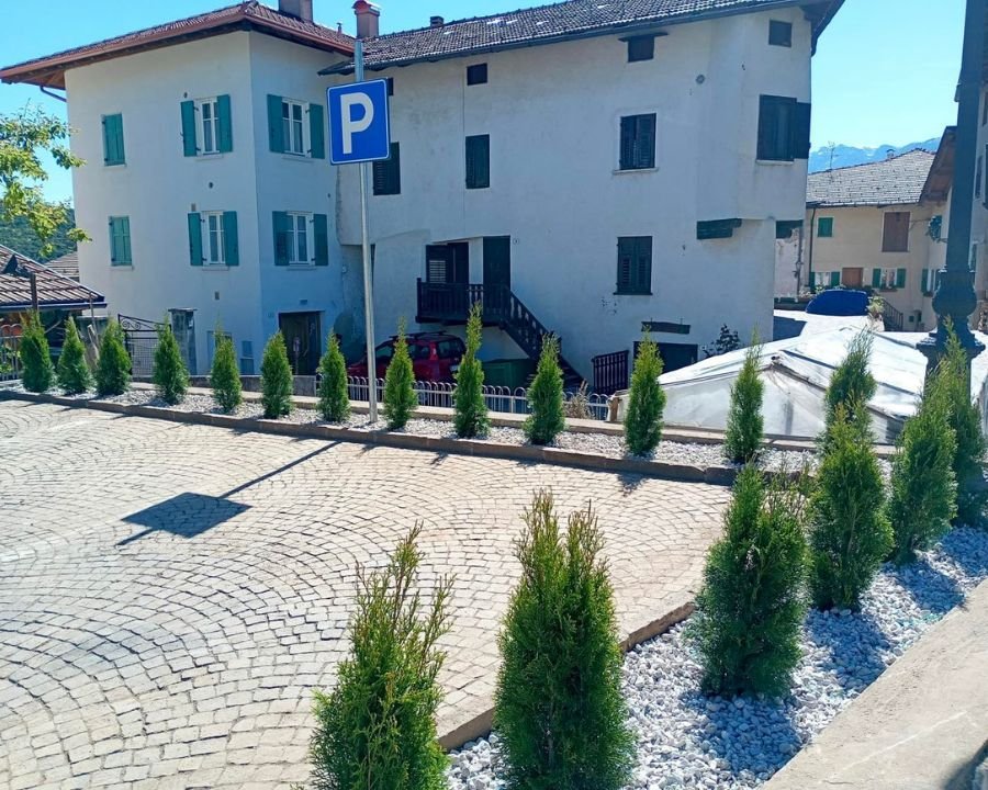 Riqualificate le aiuole di Piazza Santa Maria a Sanzeno