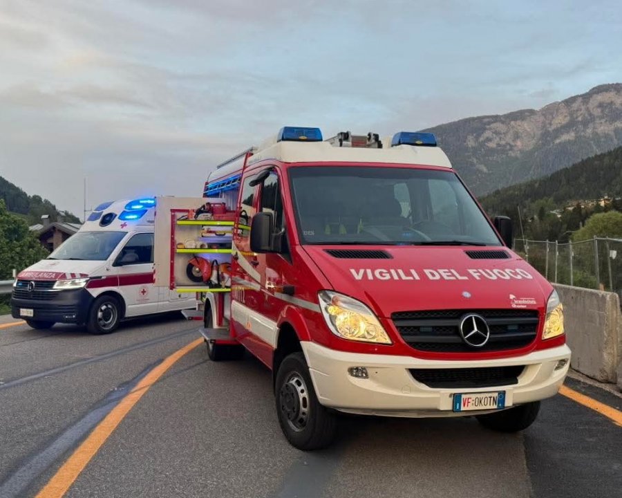 Incidente a Commezzadura, persona incastrata